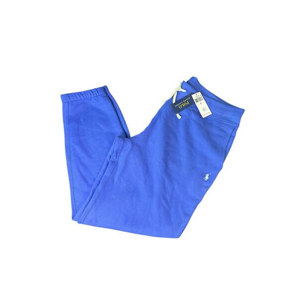 NWT Polo Ralph Lauren Men's Blue Double Knit Sweatpants Size XL - Picture 1 of 8